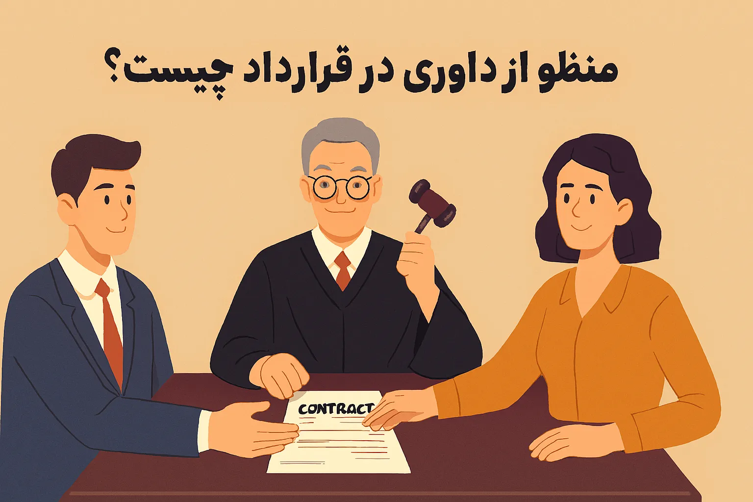 منظور از داوری در قرارداد چیست؟