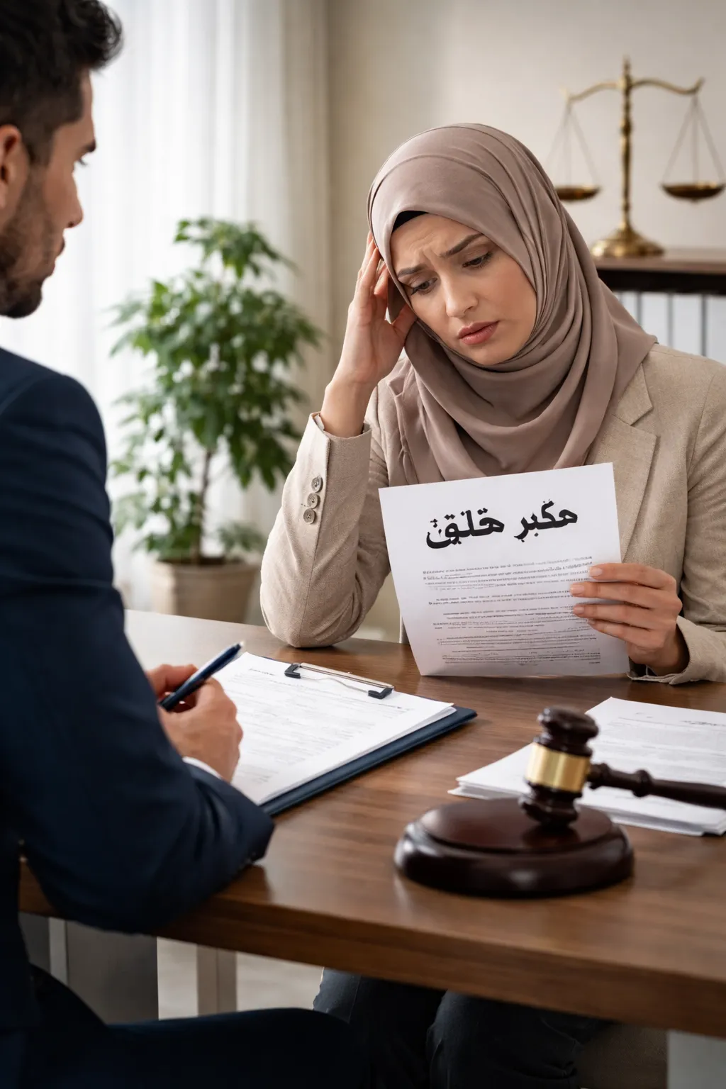 طلاق غیابی از طرف زن