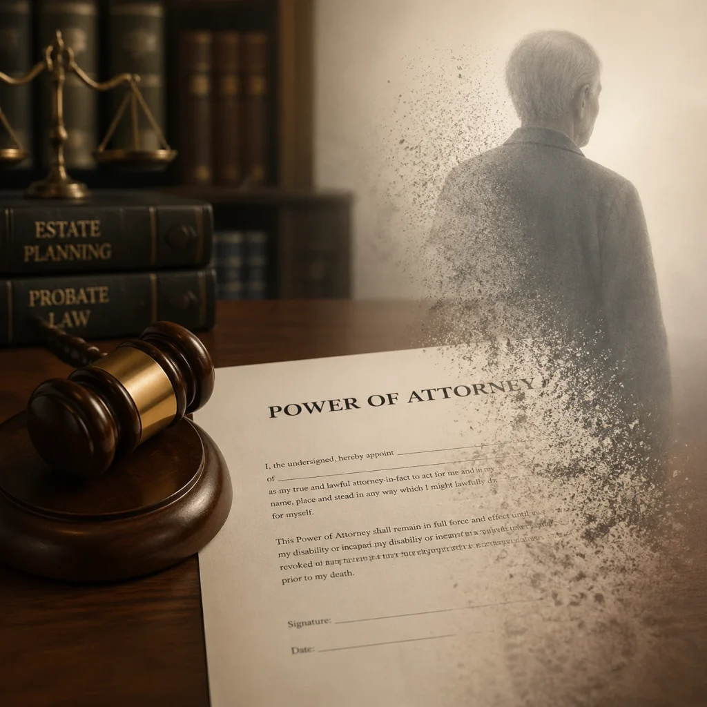 آیا وکالتنامه محضری بعد از فوت باطل می‌شود