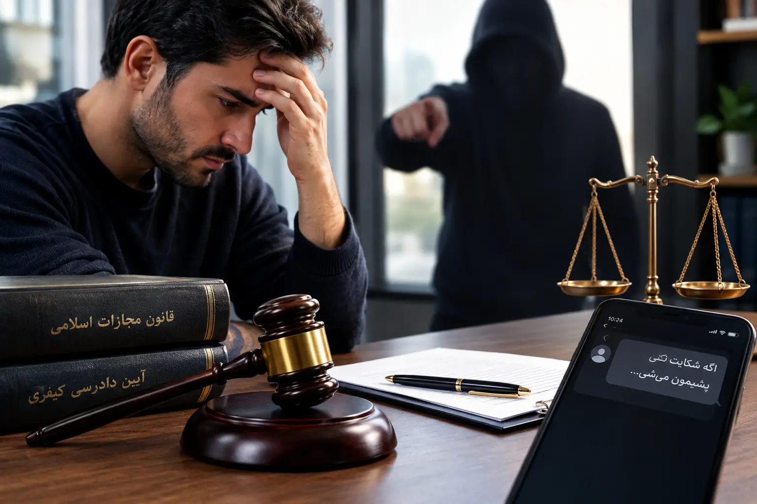 شکایت از تهدید